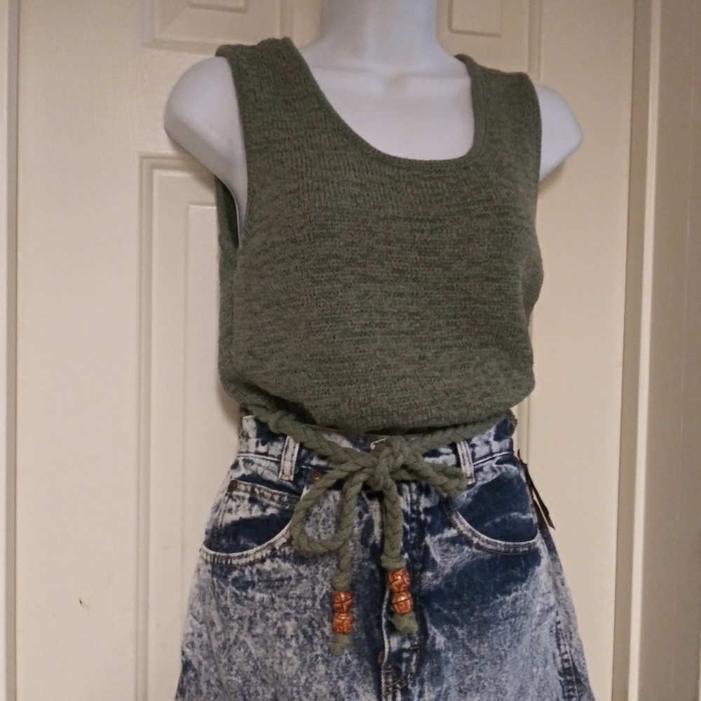 Earthy tunic w/belt